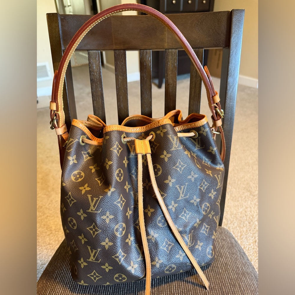 Louis Vuitton Monogram Brown Bucket Bag